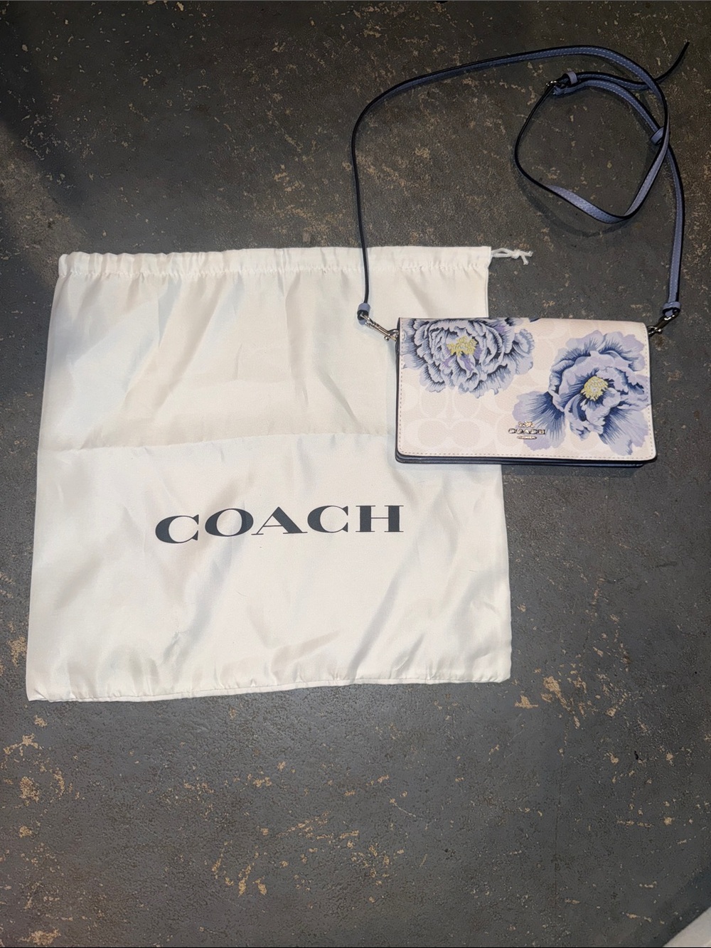 Coach Anna Foldover Crossbody Clutch